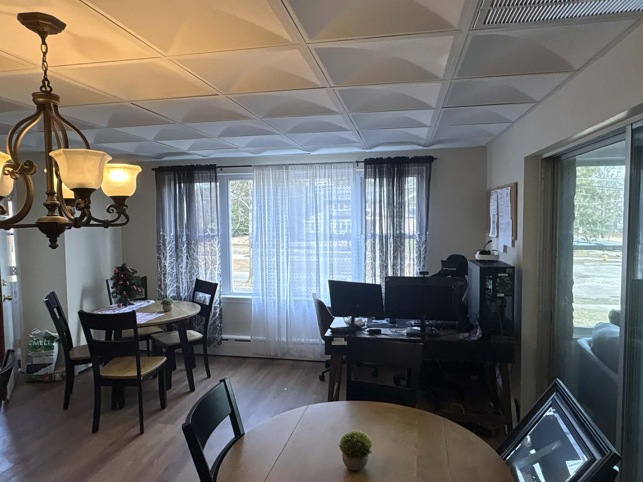 Ceiling remodel in Philadelphia — drywall and finishing by Uncle Chal's